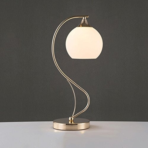 Electroplating Iron Art Desk Lamp Manual Drawing Glass Electroplating Iron Art Desk Lamp