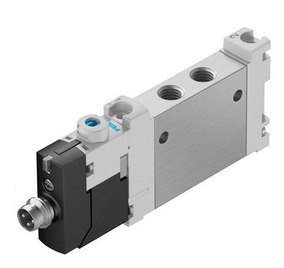 Festo vuvg-l10-b52-t-m5-1p3 válvula de solenoide de-usado