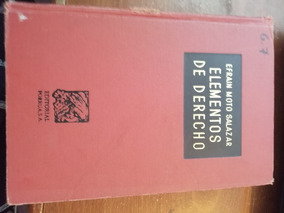 Elementos De Derecho Efrain Moto Salazar Ebook