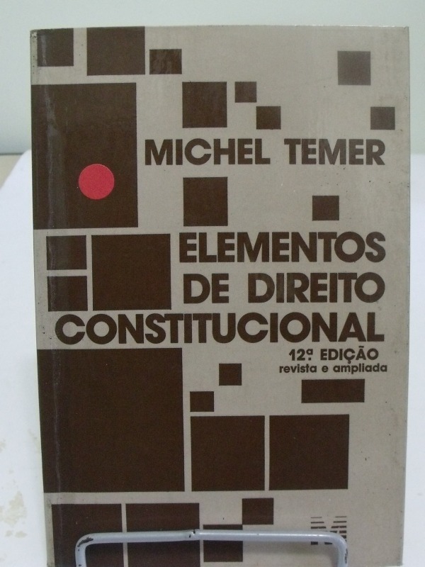 elementos do direito constitucional michel temer