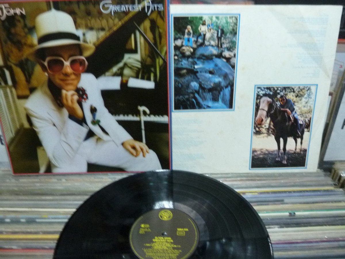 Elton John Lp Greatest Hits Daniel Your Song!!!!!!!!!!!!!!!! - S/ 60,00 en Mercado Libre