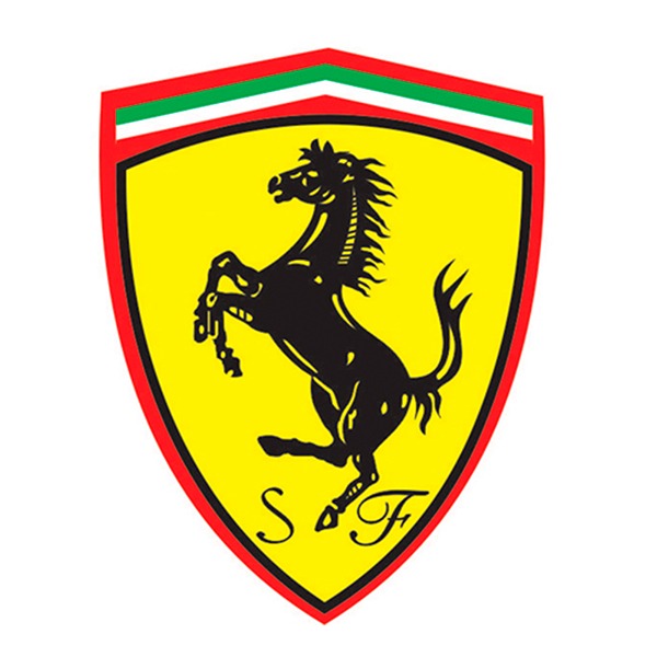 Emblema Ferrari Escudo (ades 10 Cm) - R$ 49,99 em Mercado Livre