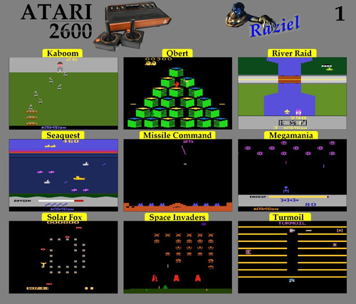 Emulador De Juegos Atari 2600 Para Pc Y Flashback Portable ...