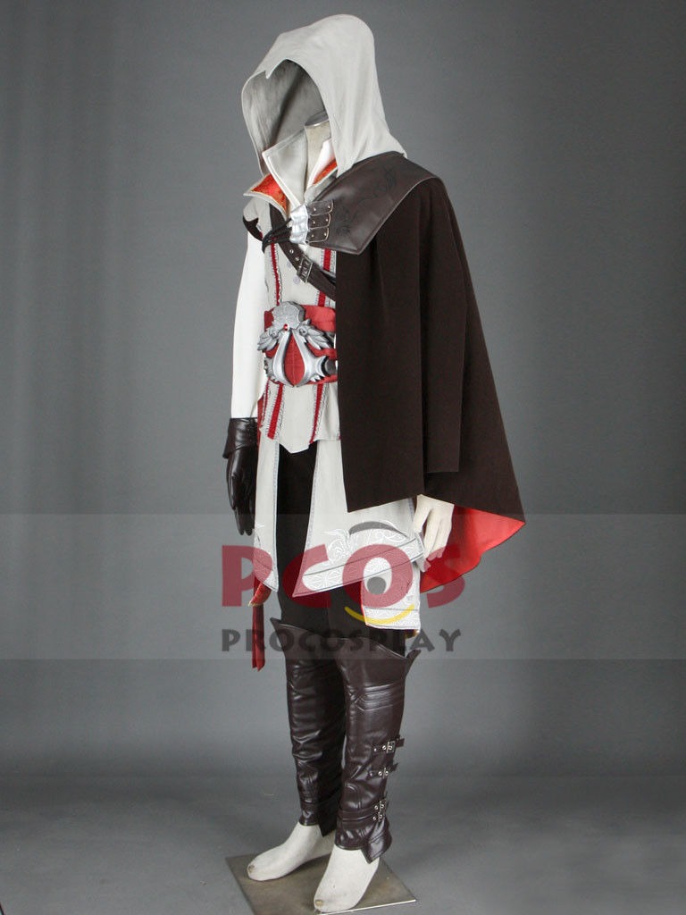 In Stock/&Ready Ship~ Assassin Ezio Auditore da Firenze Cosplay Costume mp000169