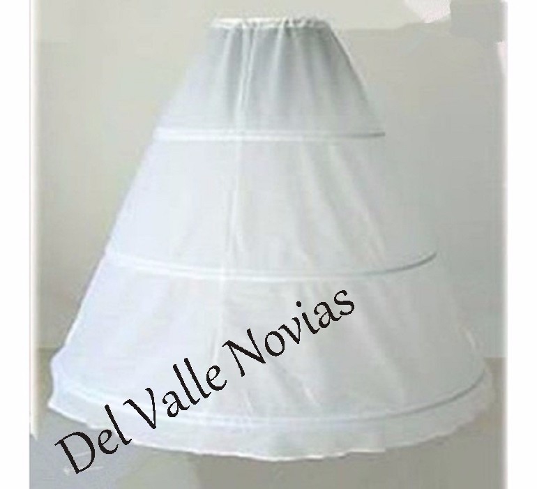 enaguas con 3 aros para vestido de novia o 15 - $ 420,00 en mercado