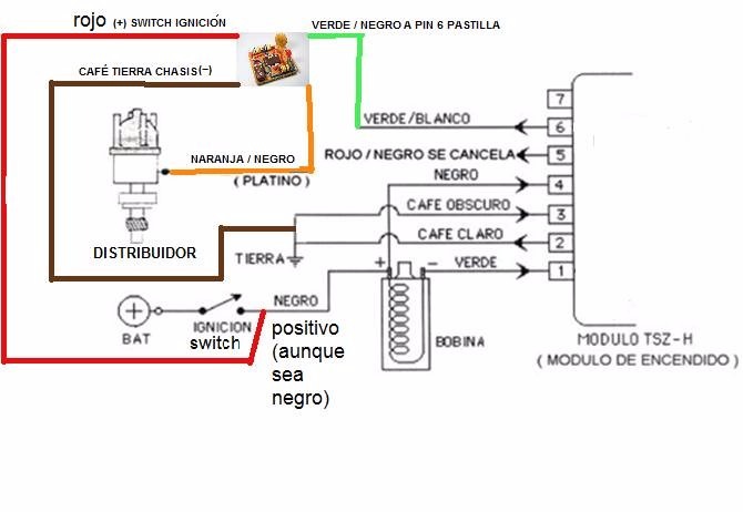 Encendido Electrónico Nissan Ford Dodge Vw Chevrolet Y Mas ... 1985 ford duraspark wiring diagram 