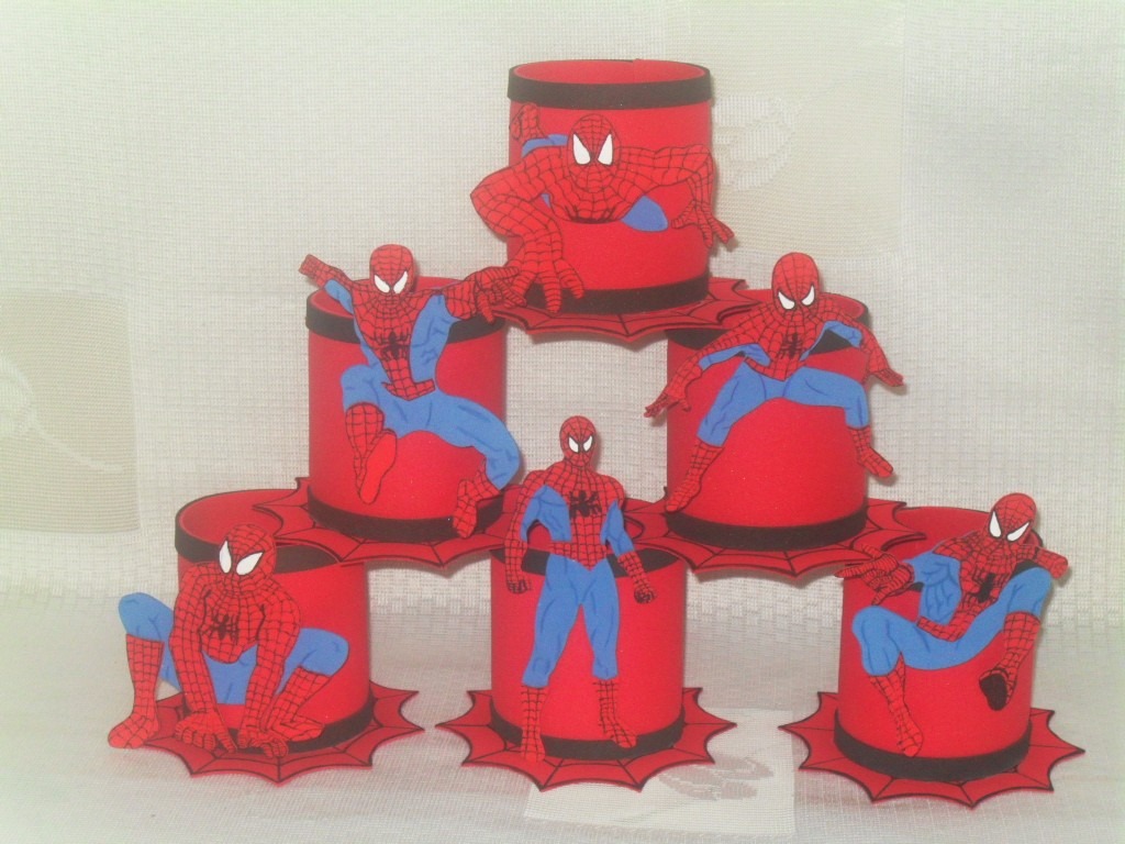 Enfeites Eva Homem Aranha Kit Com 10 Centro De Mesa R$ 50,00 em Mercado Livre -> Enfeites De Mesa Do Homem Aranha Enfeites Eva Homem Aranha Kit Com 10 Centro De Mesa R$ 50,00 em Mercado Livre -> Enfeites De Mesa Do Homem Aranha