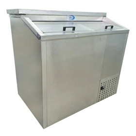Enfriador / Freezer Dos Tapas Stucco Marca Khaled 355 Litros