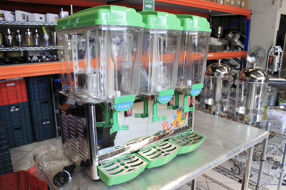 Enfriador De Aguas Frescas 3 Tanques