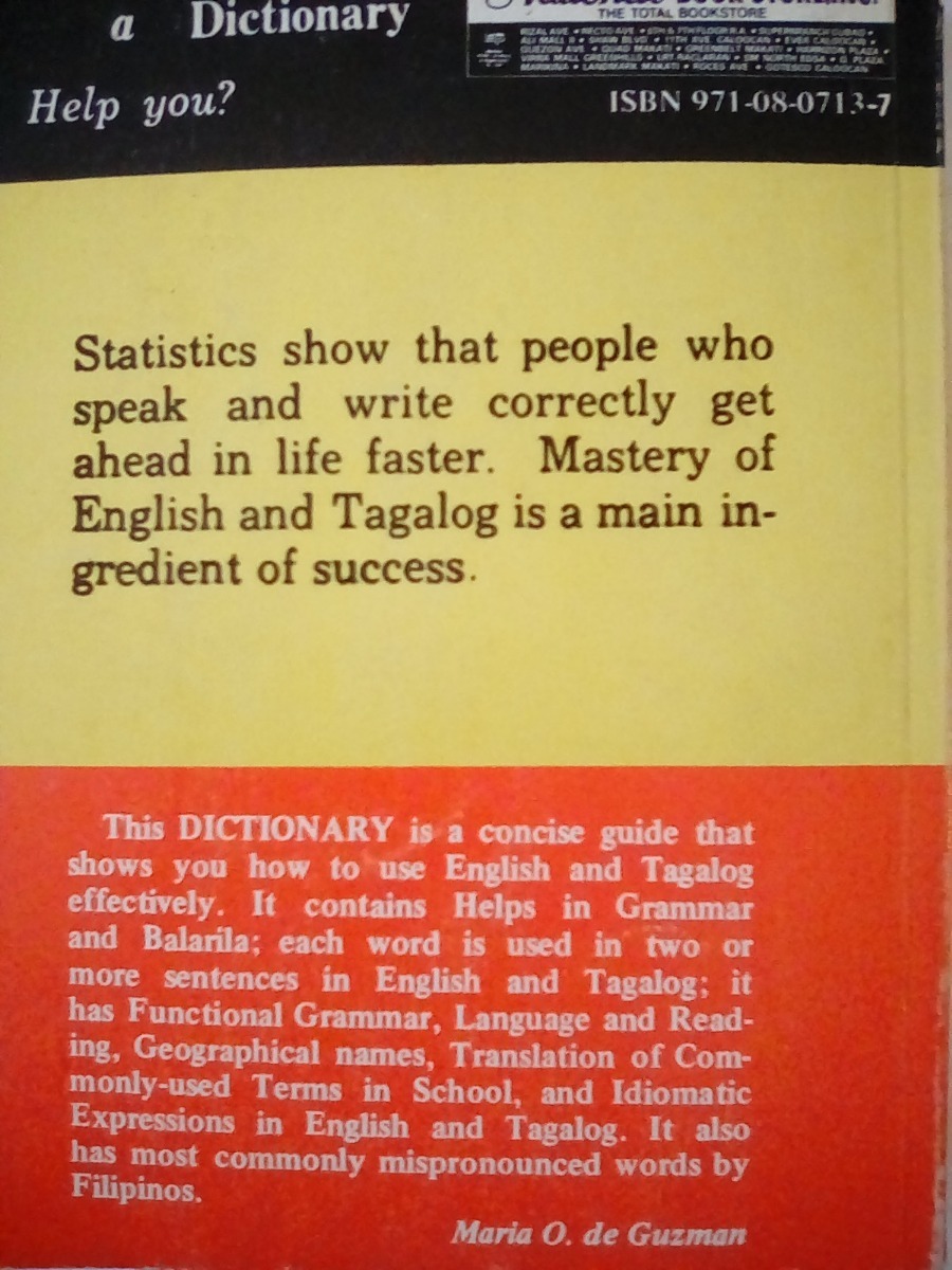 TAGALOG ENGLISH DICTIONARY EBOOK TAGALOG ENGLISH DICTIONARY EBOOK
