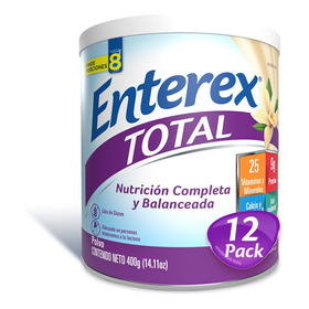 Enterex Total Polvo 400g Pack De 12 Unidades