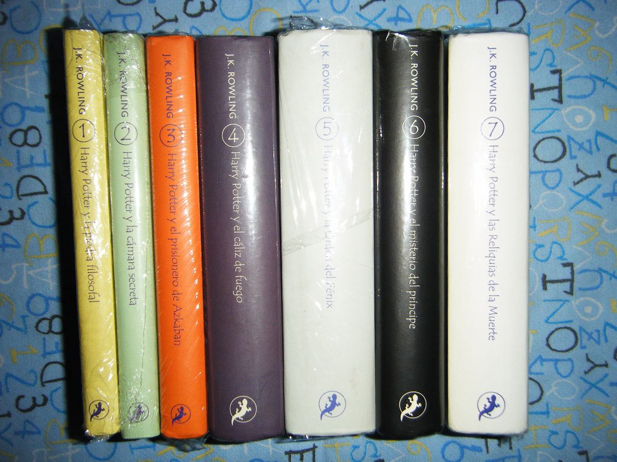 Envío Gratis Saga Harry Potter (original) En Pasta Dura 3,279.00 en