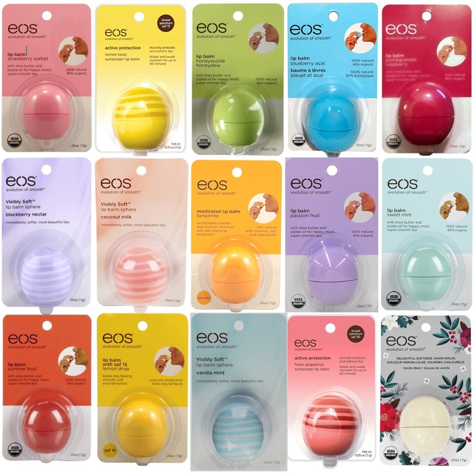 Eos Lip Balm Purple Flavor