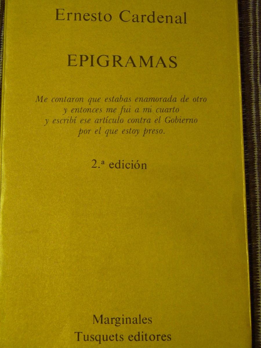 epigramas de ernesto cardenal