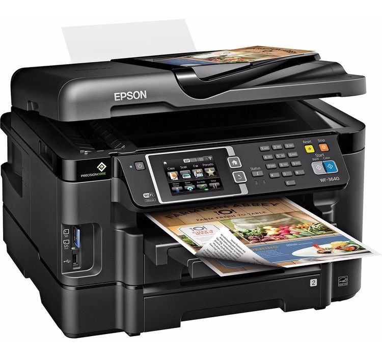  Epson  Workforce Wf  3640  Impresora A Color Inalambrica 