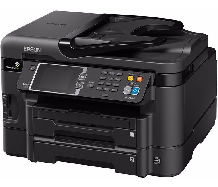  Epson  Workforce Wf  3640  Impresora A Color Inalambrica 