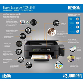 Epson Xp 2101  2100 Wifi Sistema De Tinta Igual L3150