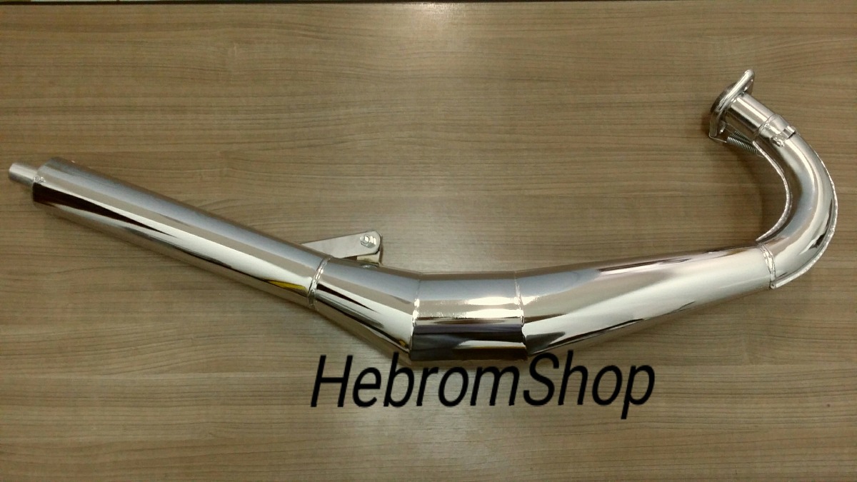 Escape Cromado Para Camion Escape Gemoto Dt 200 - Cromado Dimensionado P Entrega - R$ 382,00 em