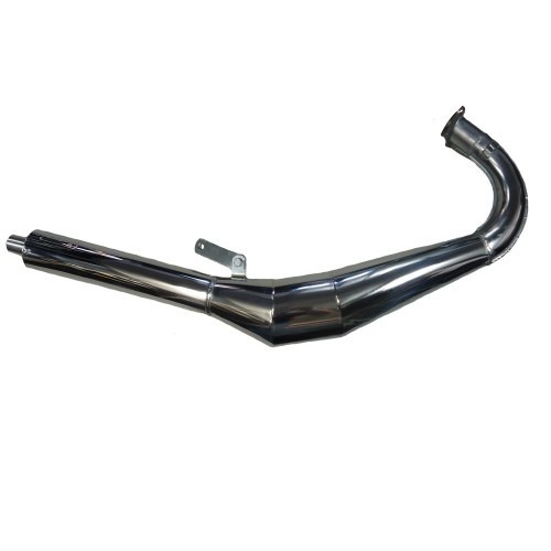 Escape Cromado Para Camion Escape Gemoto Rd 125/135 Cromado Mod.competição (formula) - R$ 329,90