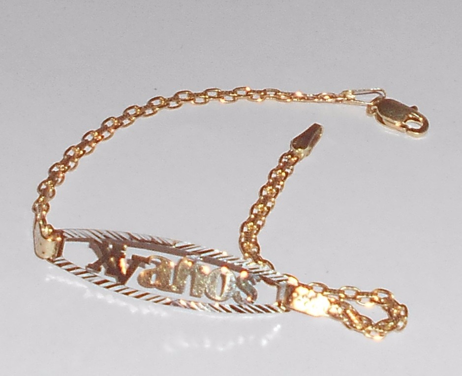 Esclava Xv Años 17cms. Oro 10k