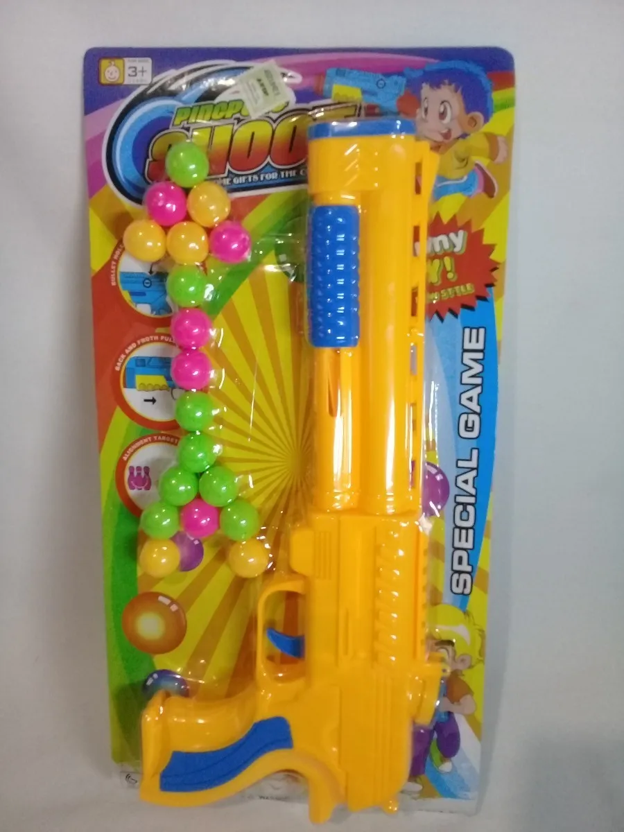 pistola lanza bolas
