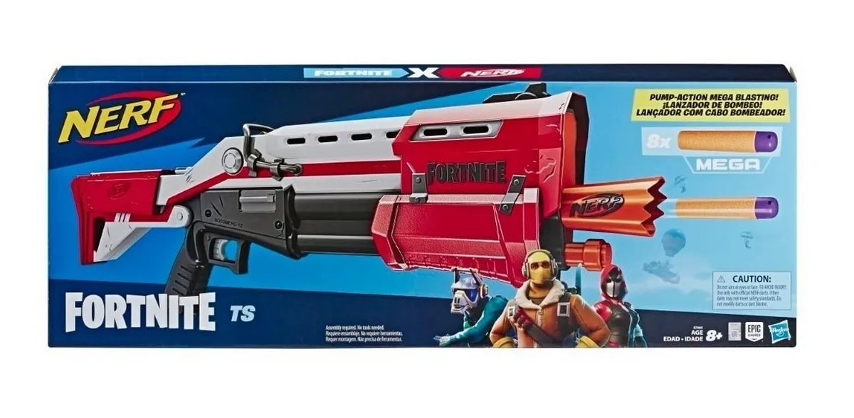 escopeta nerf mega