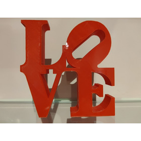 Escultura Love Em Impressão 3d Decoração 