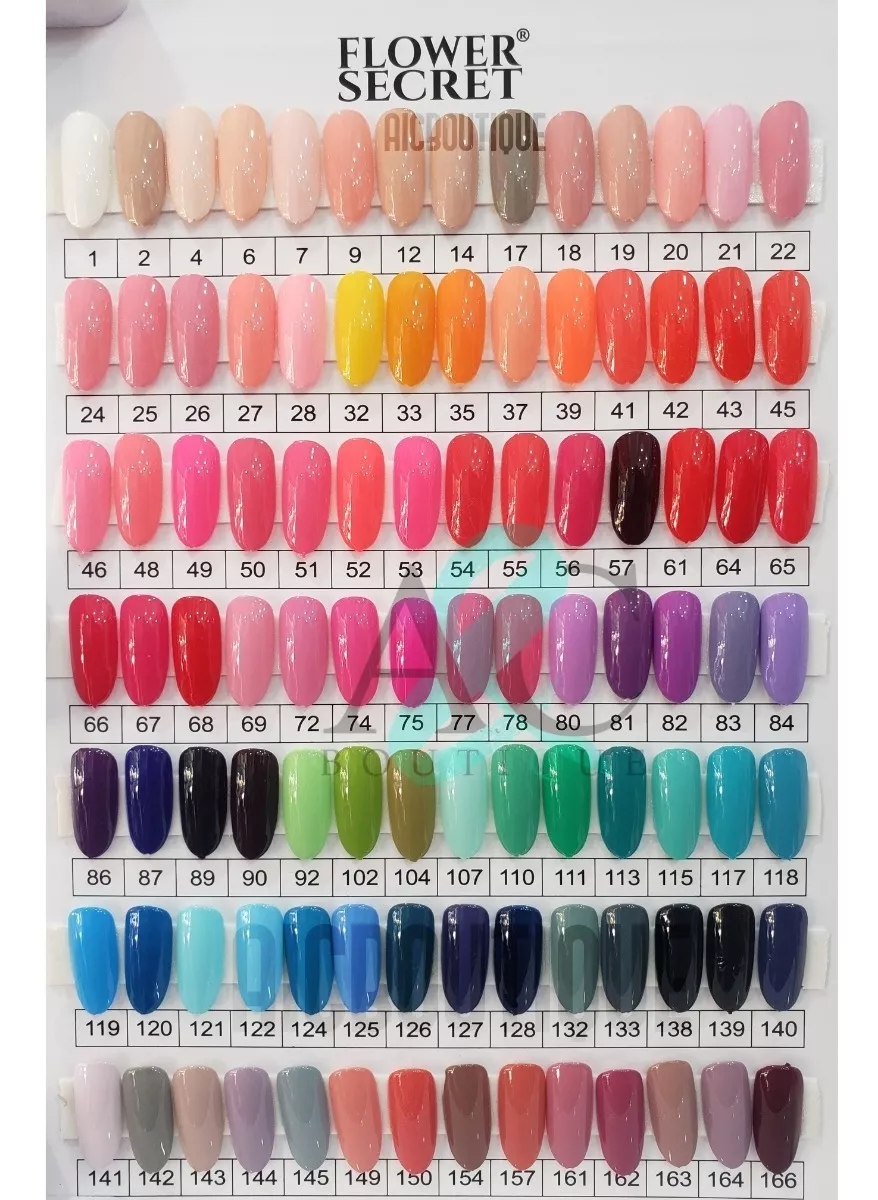 Aicboutique Esmalte De Unas Permanente Uv Gel Flower Secret Pack De 12 19 800