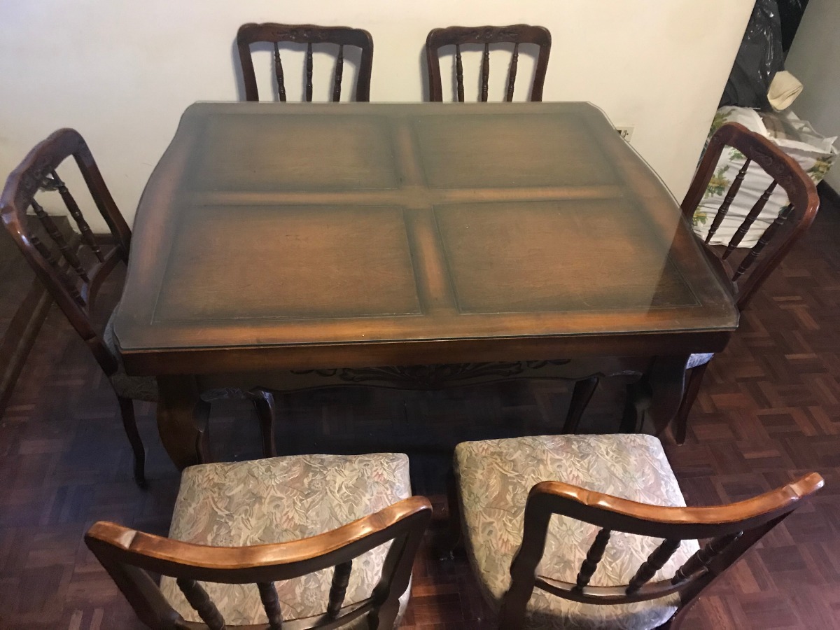 Espectacular Juego De Comedor Provenzal (mesa Y 6 Sillas) - $ 21.000 ... Espectacular Juego De Comedor Provenzal (mesa Y 6 Sillas) - $ 21.000 ...