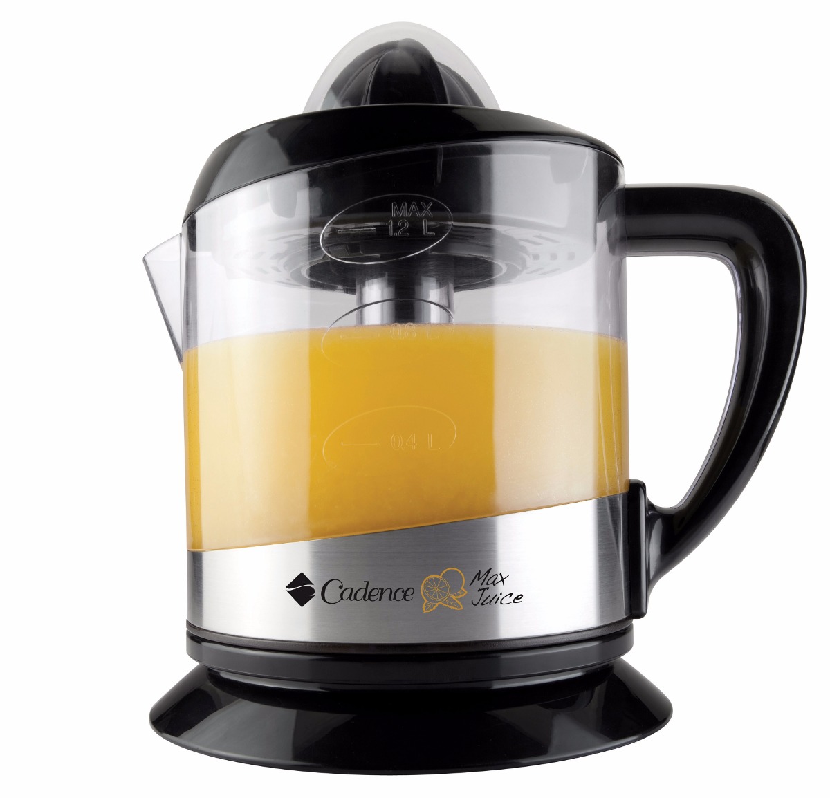 Espremedor De Frutas Inox Max Juice 110v - Cadence - R$ 93,90 em Mercado Livre