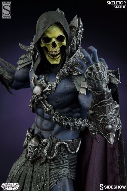 Esqueleto Exclusive Statue Skeletor - Sideshow He-man - R 