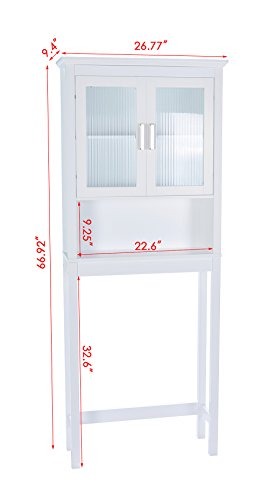 Estante Para Baño Spirich Home Sobre El Inodoro, Organizador - $ 856.