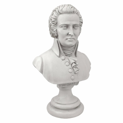 estatua escultura busto mozart envio gratis 1 699 00 en mercado