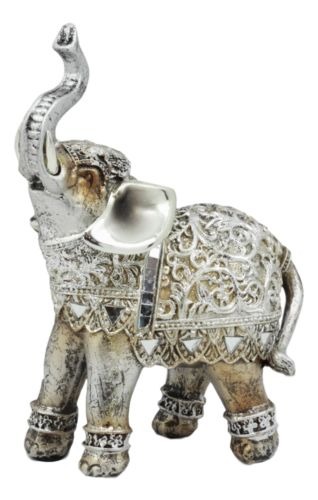 Elefante Espejos acrílico plateado X 10.
