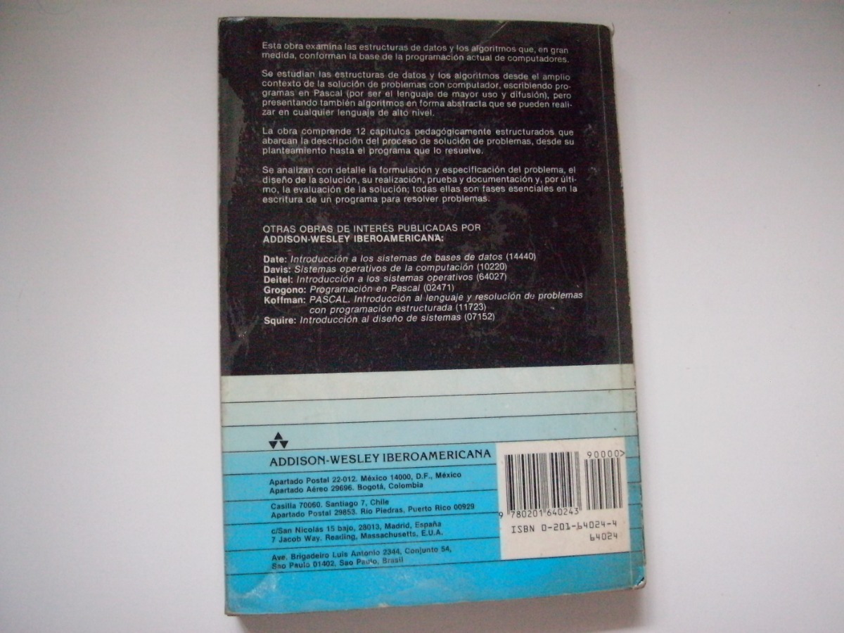 estructuras de datos y algoritmos aho hopcroft ullman