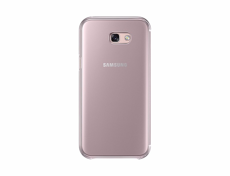 estuche original clear view samsung galaxy a7 2017 rosa estuche original clear view samsung galaxy a7 2017 rosa