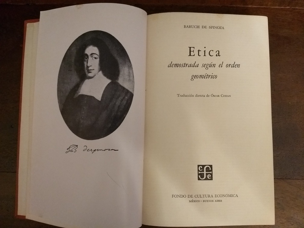 Resultado de imagen de SPINOZA LIBROS