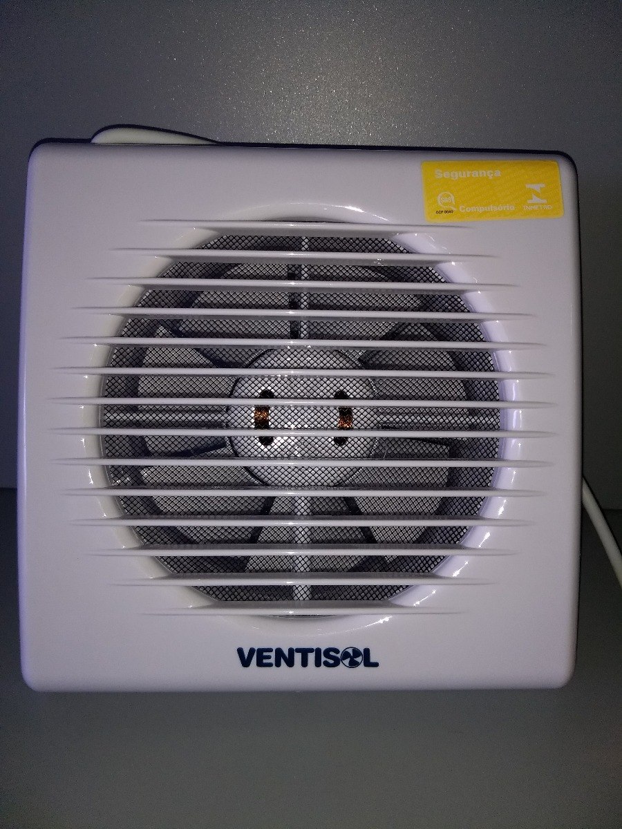 Micro Ventilador Exaustor Para Banheiro 150 X 150mm 220v