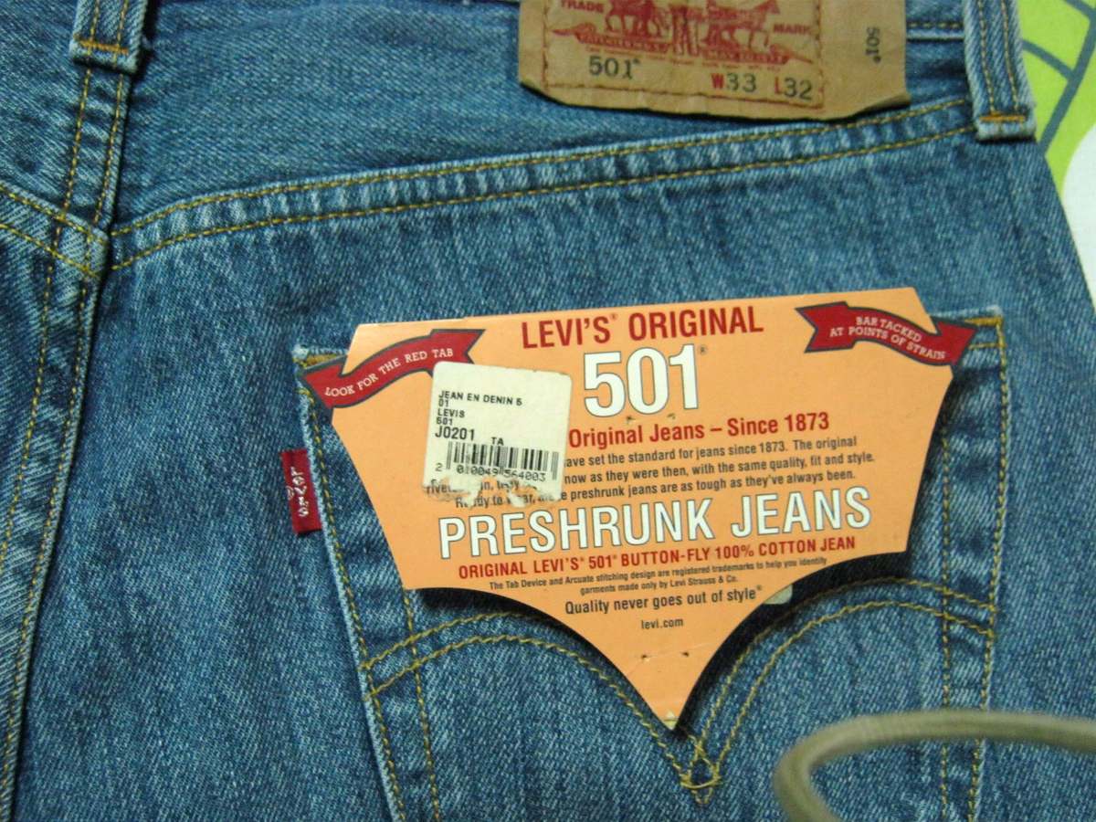 Abotonado 501 Made Exclusivo In 33x32 Levis Egipto Nuevo UqzpVGMS
