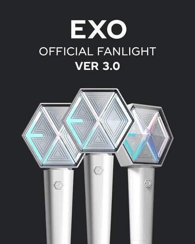 exo light stick ver 3 oficial photocard envío inmediato exo light app