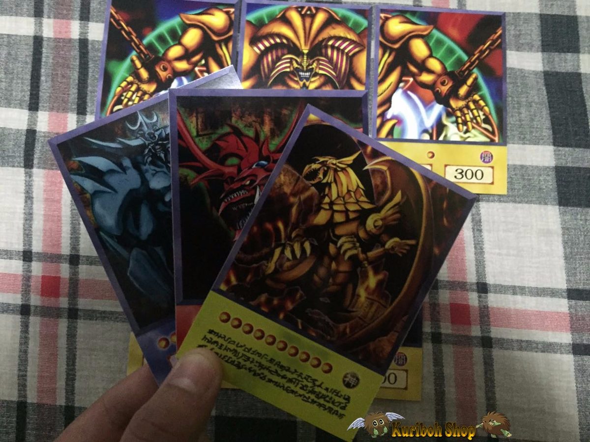 Exodia Completo+rá Slifer Obelisco Yu-gi-oh - R$ 13,99 em 