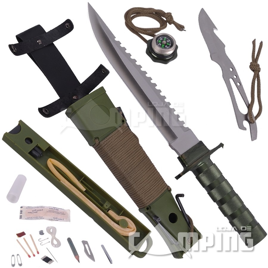 kit material x Sobrevivencia Camping Tatica Apache Faca Militar Bushcraft kit material x Sobrevivencia Camping Tatica Apache Faca Militar Bushcraft