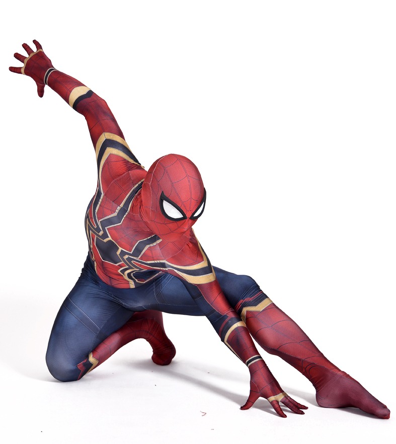 Fantasia Cosplay Homem Aranha De Ferro - Guerra Infinita 