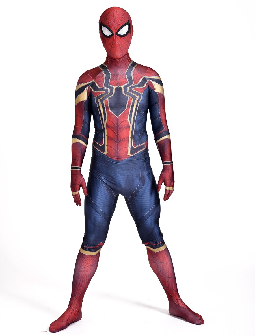 Fantasia Cosplay Homem Aranha De Ferro - Guerra Infinita 