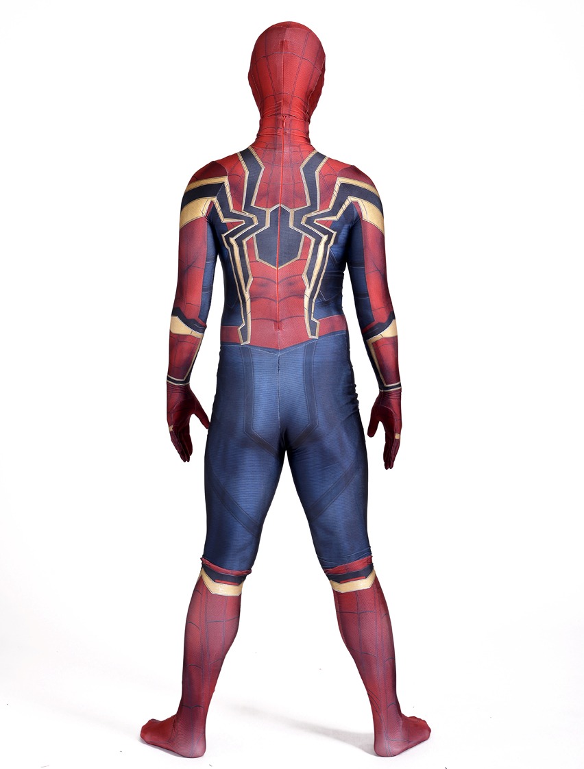 Fantasia Cosplay Homem Aranha De Ferro - Guerra Infinita 