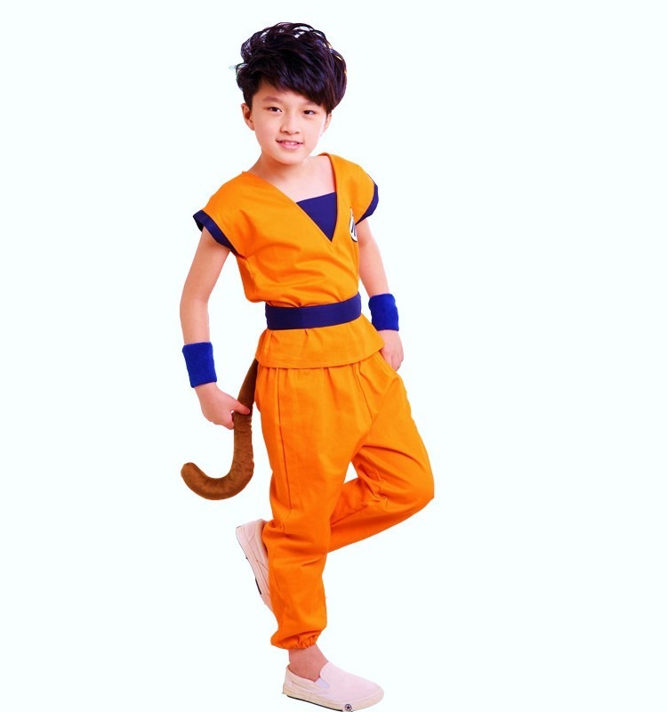 Fantasia Infantil Goku Dragon Ball Super Roupa Cauda P R 120 00