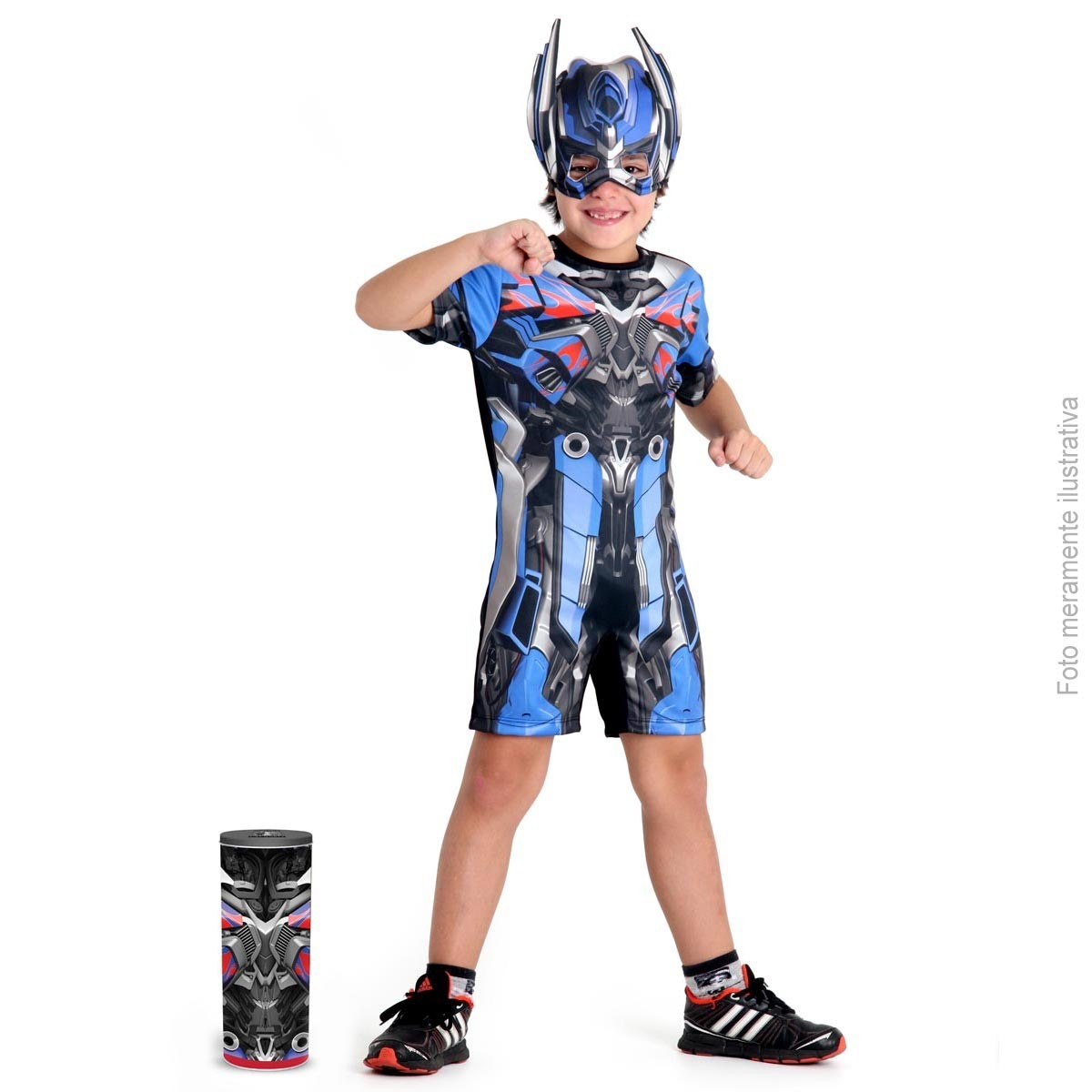 Fantasia Transformers Infantil Optimus Pop Sulamericana R$ 105,90 em Fantasia Transformers Infantil Optimus Pop Sulamericana R$ 105,90 em