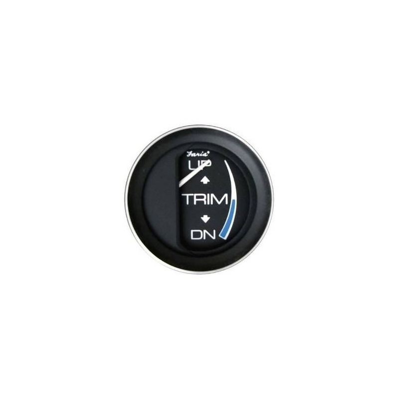 Faria 13016 Coral Trim Gauge for Johnson Evinrude
