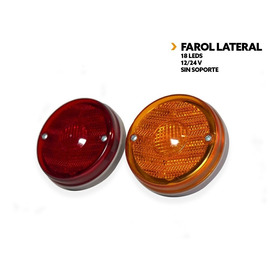 Farol Lateral Led 18 - Camión - Bi Voltaje (12/24v) 