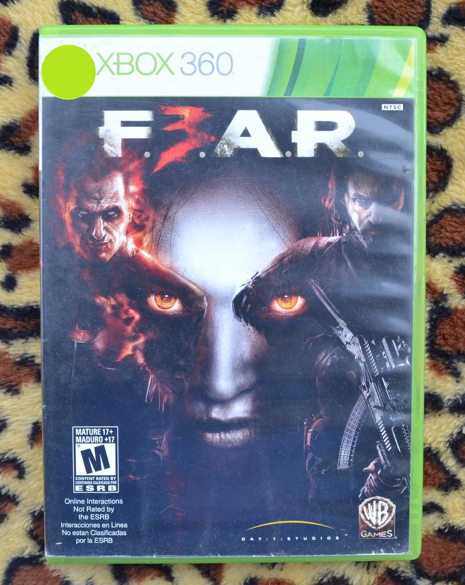 xbox 360 fear game xbox 360 fear game